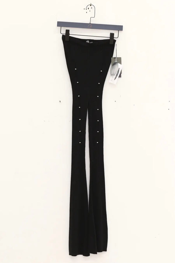 RUI Wool Intarsia Trousers RAW23KN20 Black